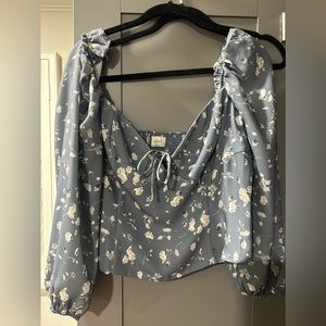 Aritzia novella blouse